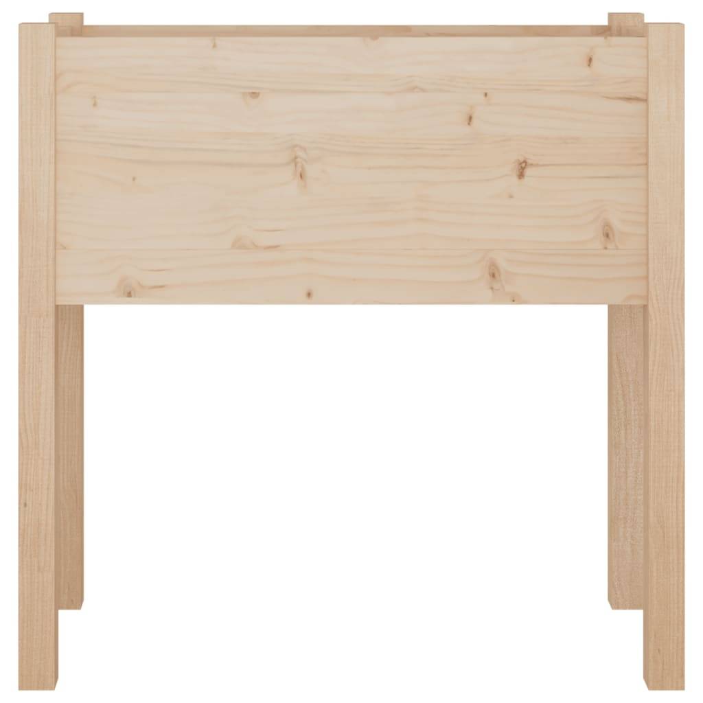 Maison Chic - Lot de 2 Jardinières - Bac à Fleurs - Pot De Fleurs 70x31x70 cm bois de pin massif - Imagen 4