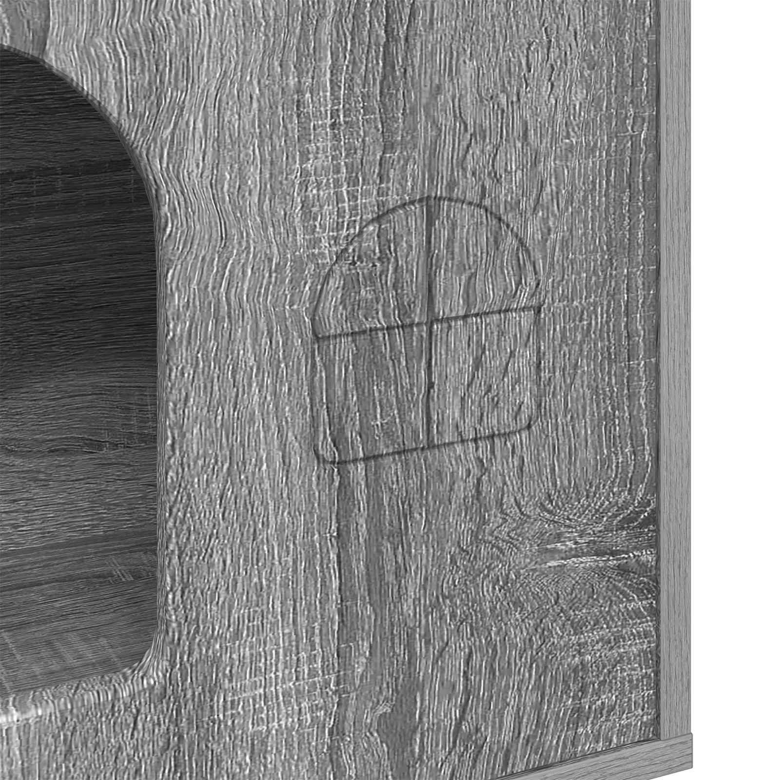 Chatiere bois gris  51 x 30 x 52 cm  - Prolenta premium p338.2 - Image 8
