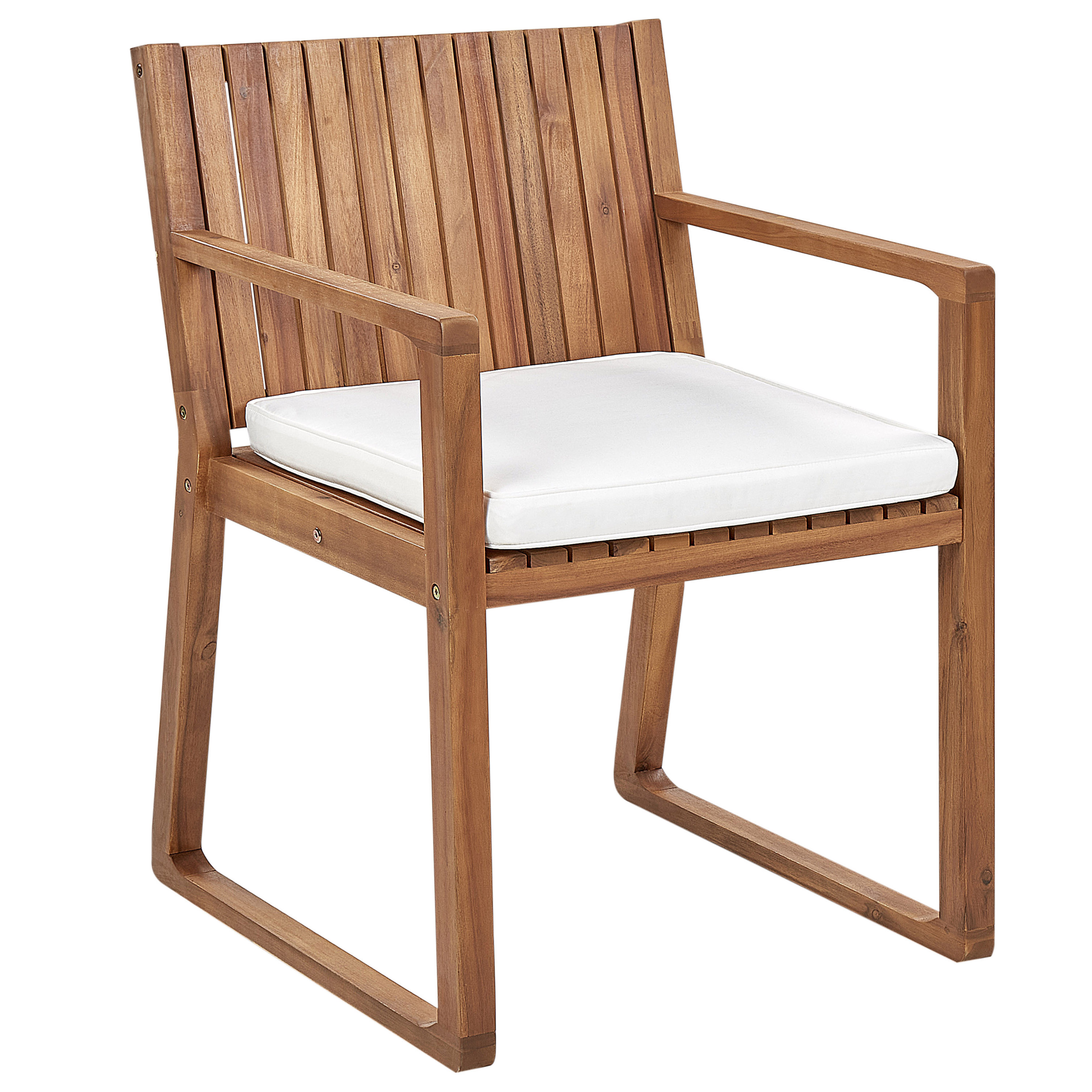 Beliani - Coussin d'assise d'extérieur Polyester Blanc cassé SASSARI Beliani - Imagen 4