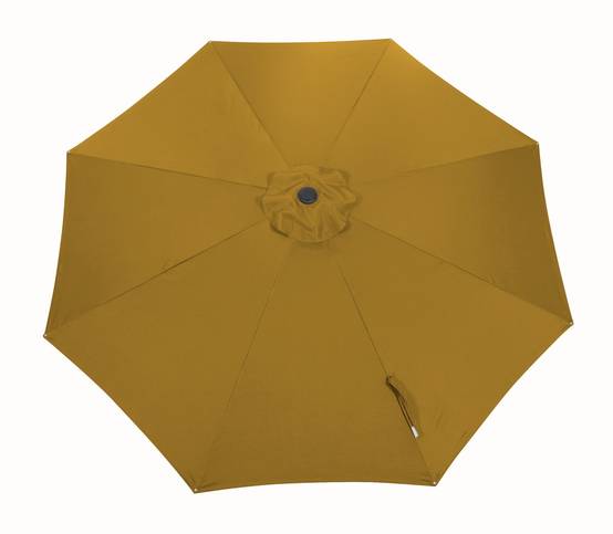 Proloisirs - Toile Parasol Mat Droit 350/8 Polyester 200gr SD - Curry PROLOISIRS