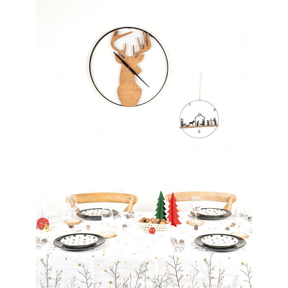 Aubry Gaspard - Nappe Etoiles en coton 170x250 - Imagen 4