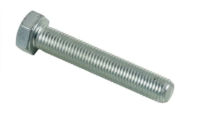 Vis hexagonale LENNIE Acier 8.8 - Zingué blanc - Ø16x50 - boite de 25 - VHT881605002B