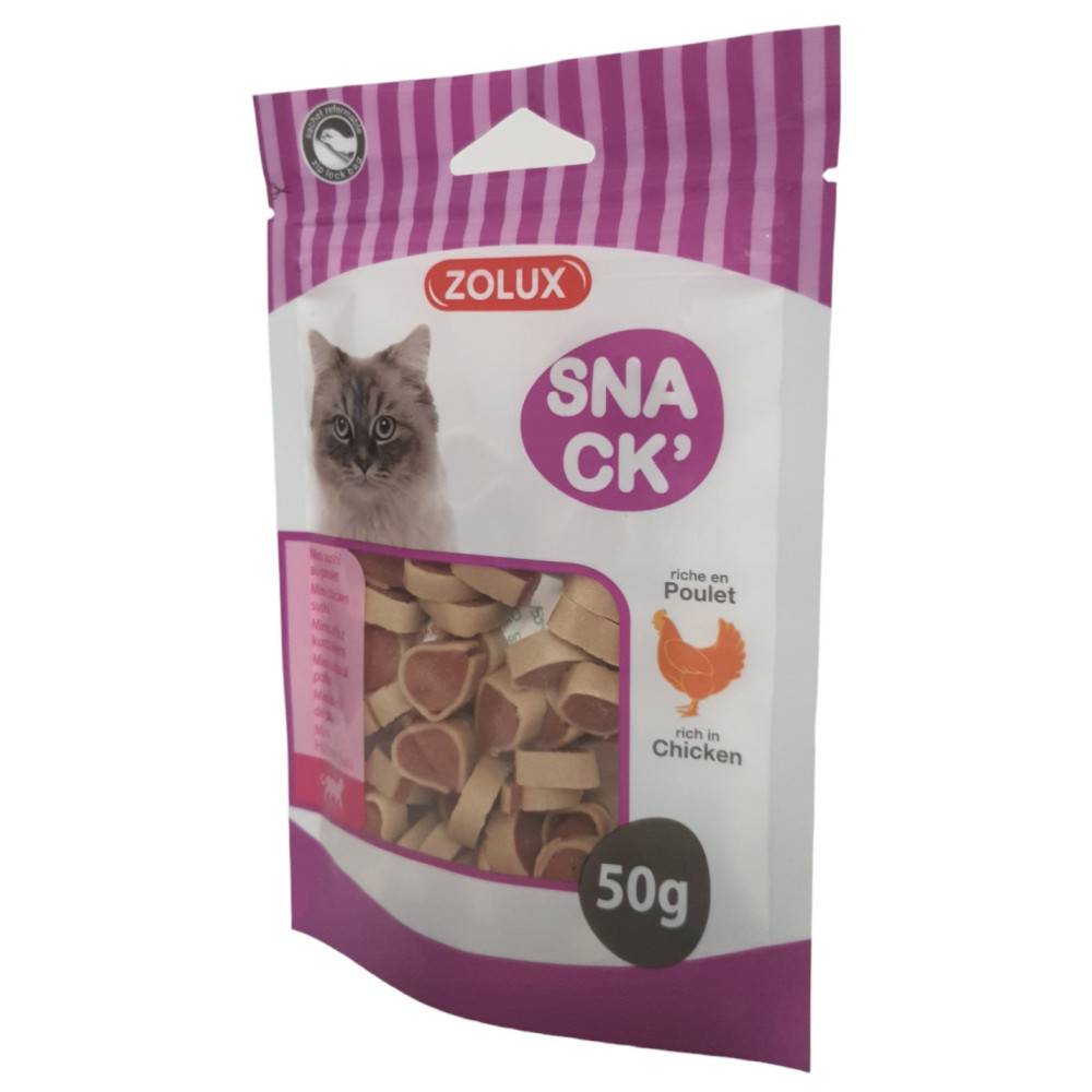 Zolux - Friandise mini Sushi au poulet 50 g pour chat - Imagen 2