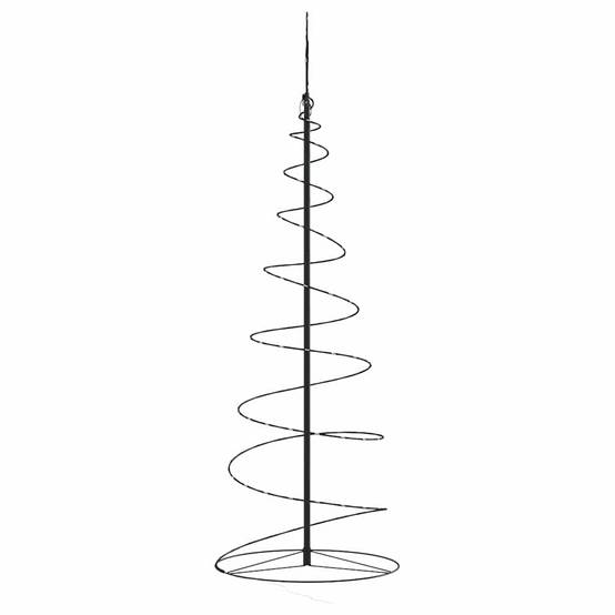 Sapin De Noël - Arbre de Noël lumineux conique 100 LED blanc chaud 150 cm - Image 4