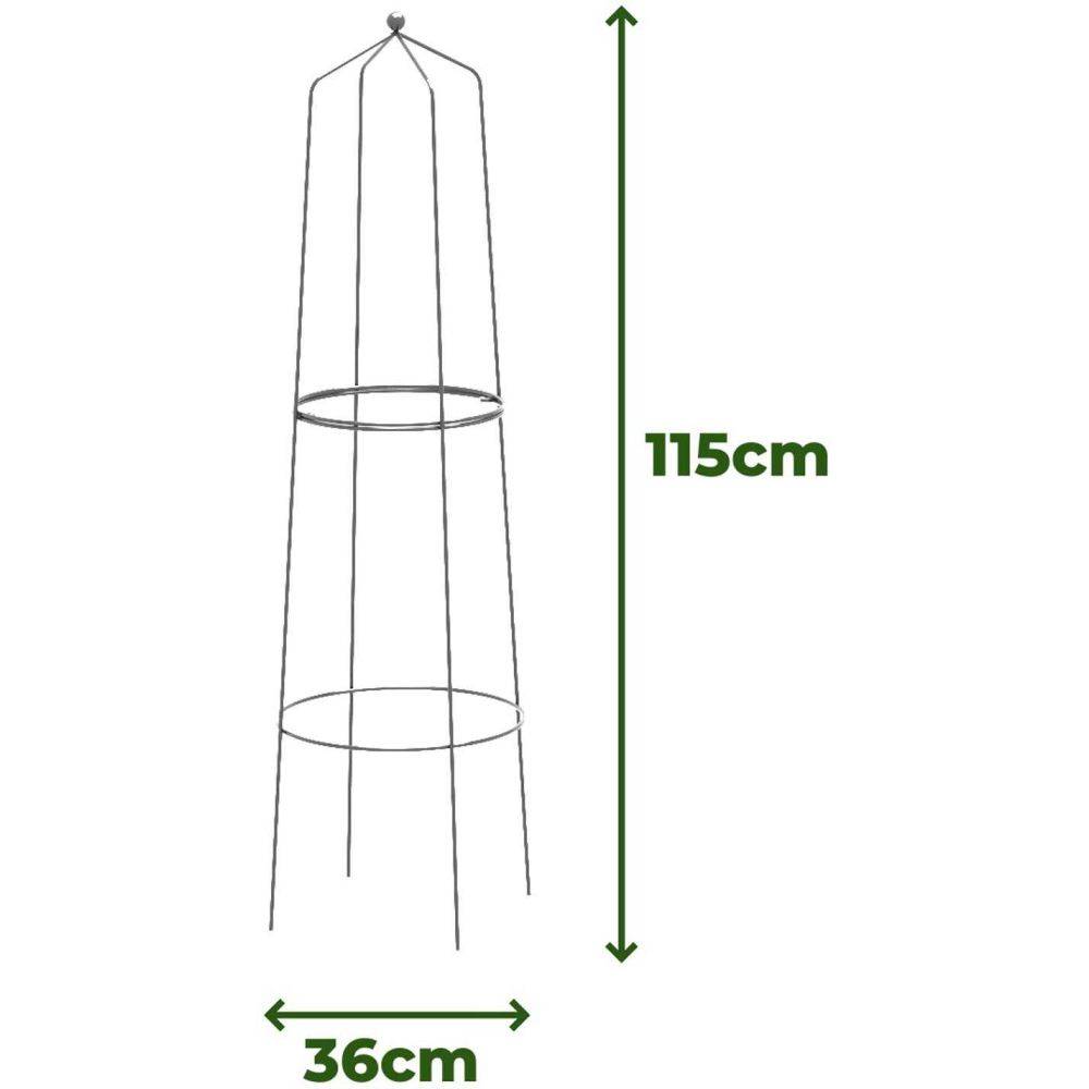 Komet - Treilli en acier Tower (Lot de 2) - Imagen 3
