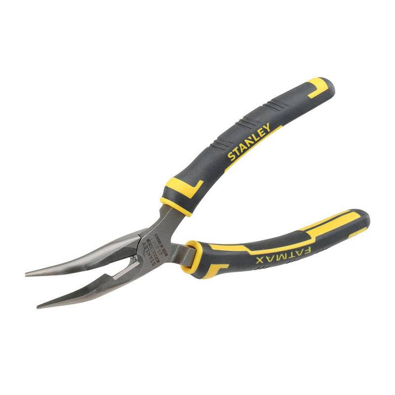 stanley - Pince à becs 1/2 ronds longs coudes STANLEY FATMAX - 160 mm Stanley - Imagen 1