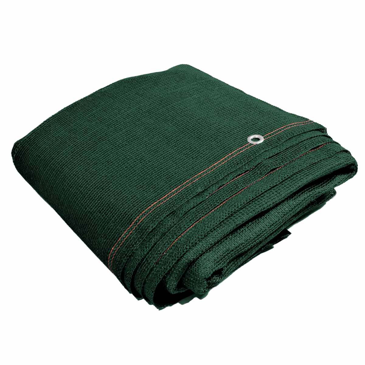 Brise Vue Vert 1 x 5 m 220BV - Haute Performance - Brise vent occultant - Pare vue pour terrasse, jardin et balcon TECPLAST - Imagen 1