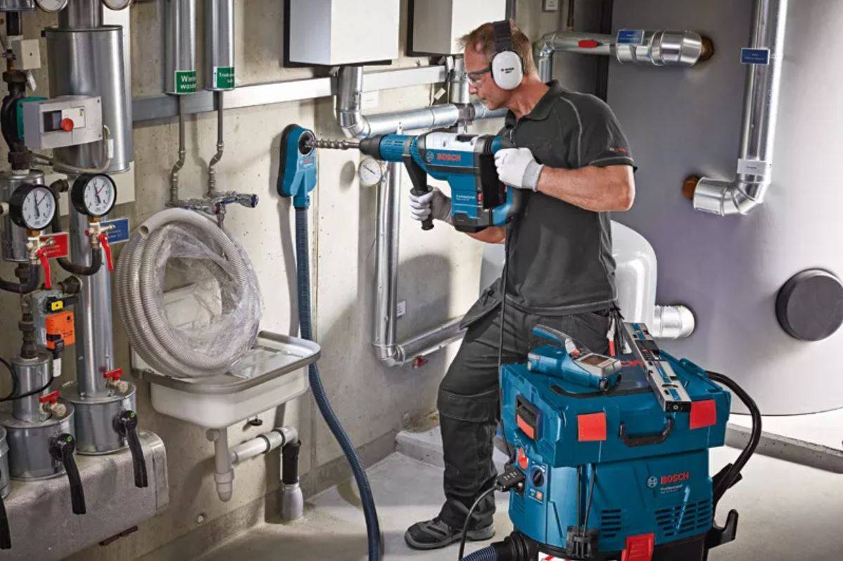 Bosch Professional - Système d'aspiration GDE 68 Professional max 68mm - BOSCH - 1600A001G7 - Imagen 2
