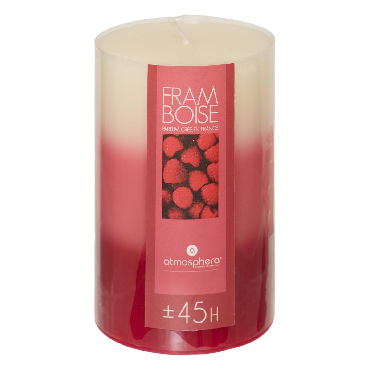 Atmosphera - Bougie parfumée framboise 310g - Atmosphera Créateur d'intérieur - Imagen 2