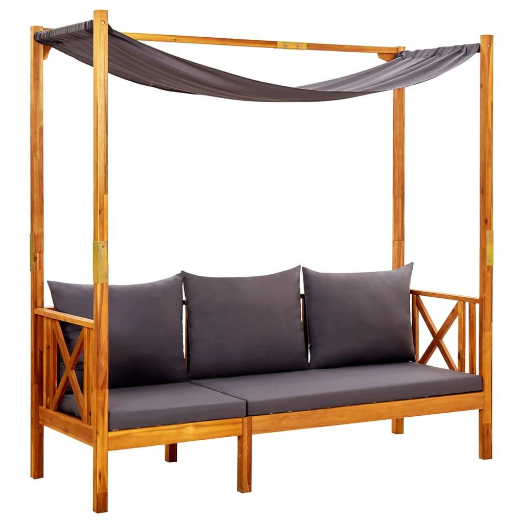 Prolenta Premium - Store banne Sophie-Lorraine-Claire Gris 179 X 66 X 180 cm - P87209G - Image 2