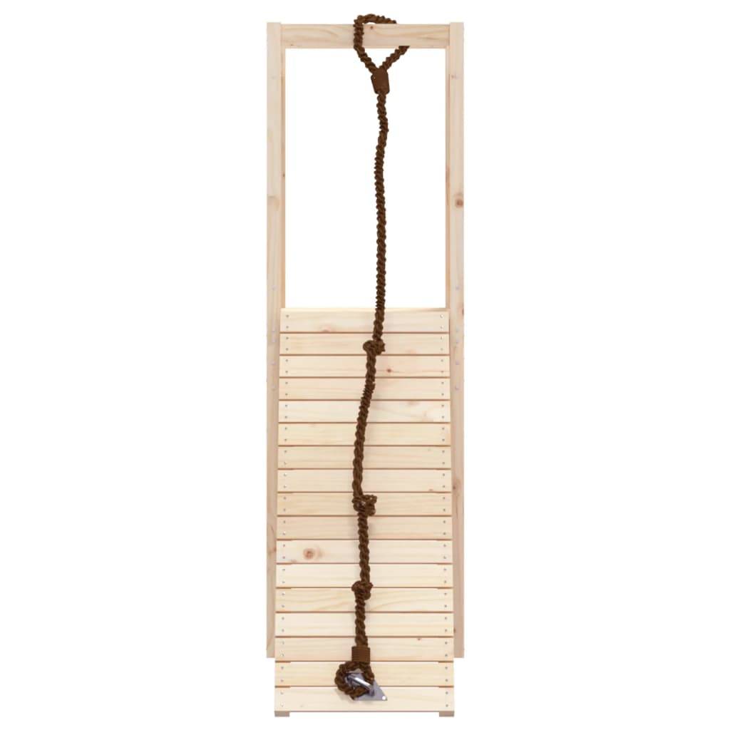 Helloshop26 - Maisonnette de jeu avec mur d'escalade 53 x 114 x 169 cm bois massif de pin - Imagen 3