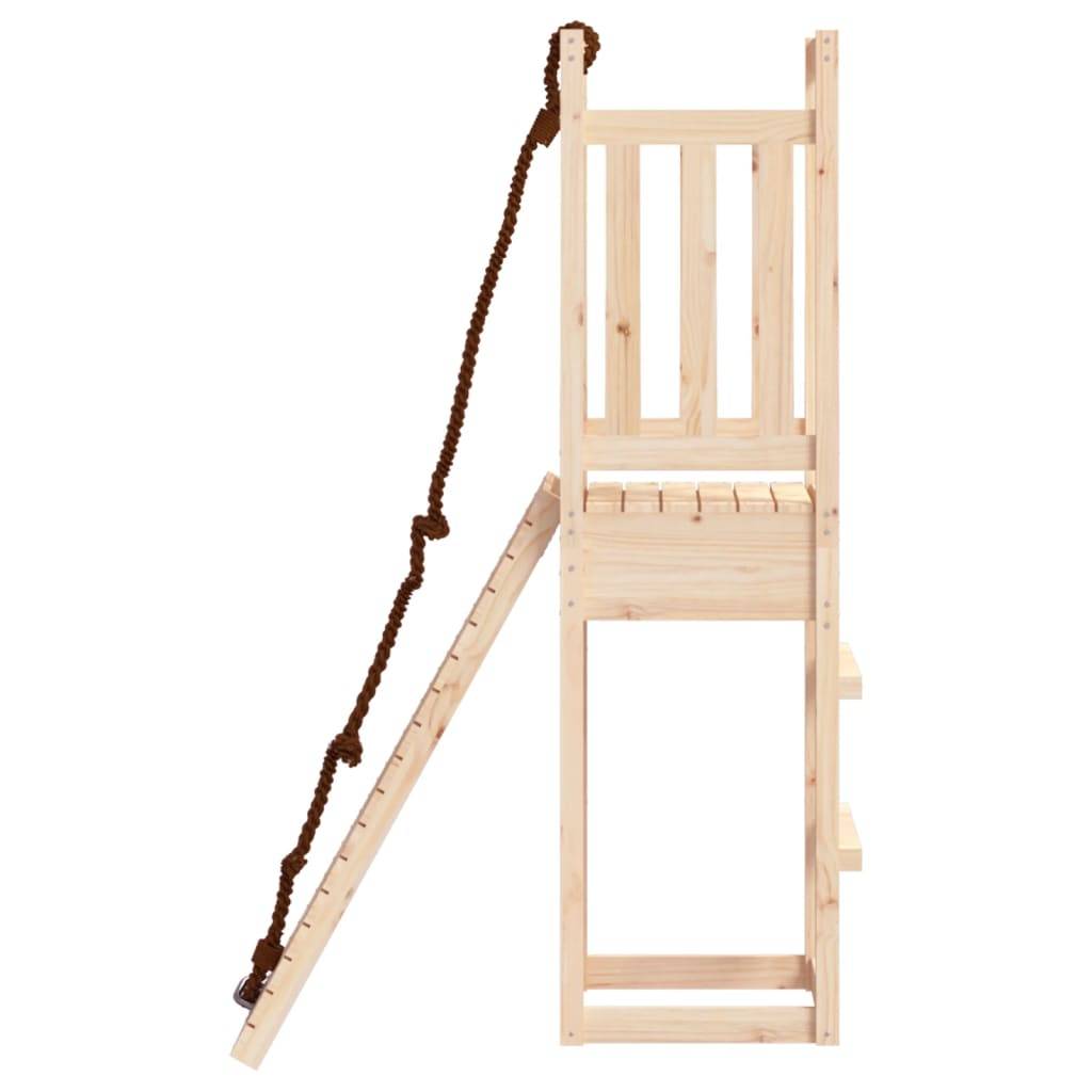 Helloshop26 - Maisonnette de jeu avec mur d'escalade 53 x 114 x 169 cm bois massif de pin - Imagen 4