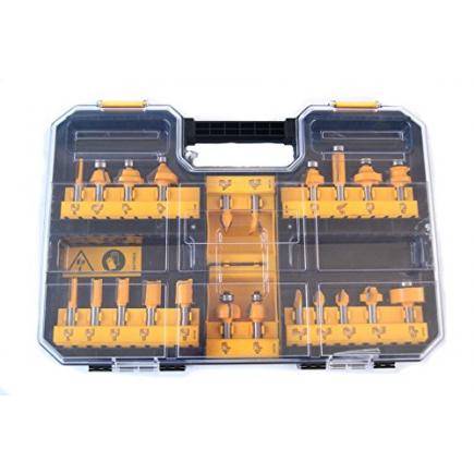 Dewalt - Coffret de 22 fraises de défonceuse - Ø 8 mm - DEWALT - DT90017-QZ - Imagen 6