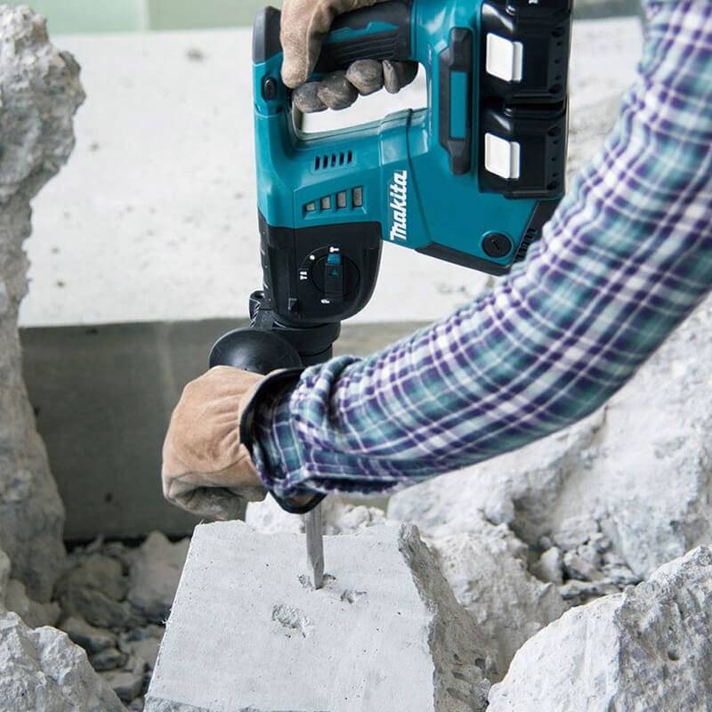 Perfo-burineur SDS-Plus 36V(2 x18V) LXT - MAKITA - Sans batterie, ni chargeur - MakPac - DHR264ZJ - Image 4