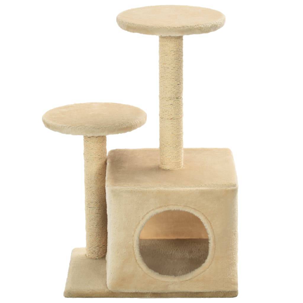 Arbre à chat  Alice Claire Beige  40 X 30 cm  - P87209B - Image 3