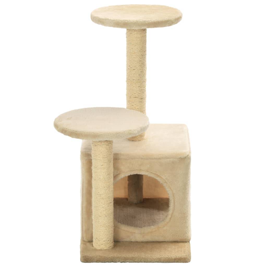 Arbre à chat  Alice Claire Beige  40 X 30 cm  - P87209B - Image 5
