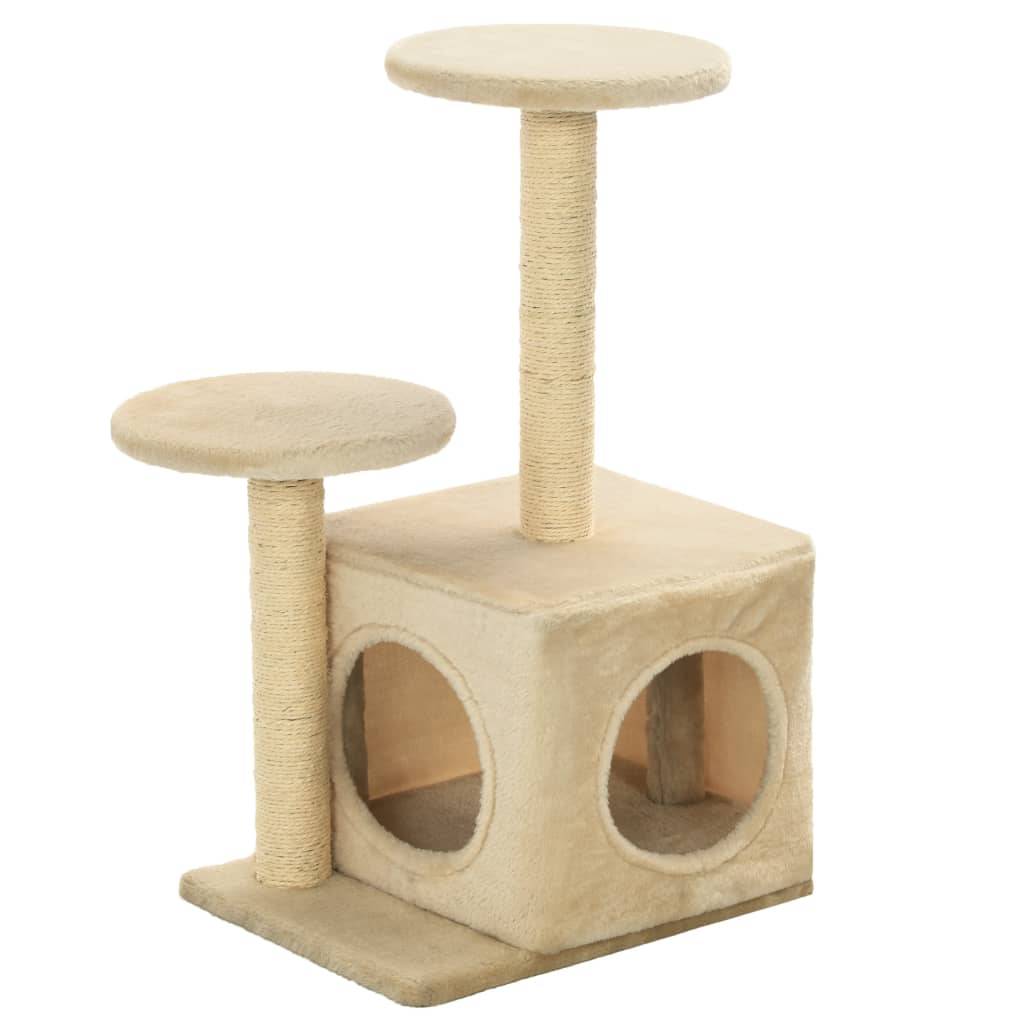 Arbre à chat Alice Claire Beige 40 X 30 cm - P87209B - Image 2