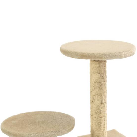 Arbre à chat Alice Claire Beige 40 X 30 cm - P87209B - Image 6