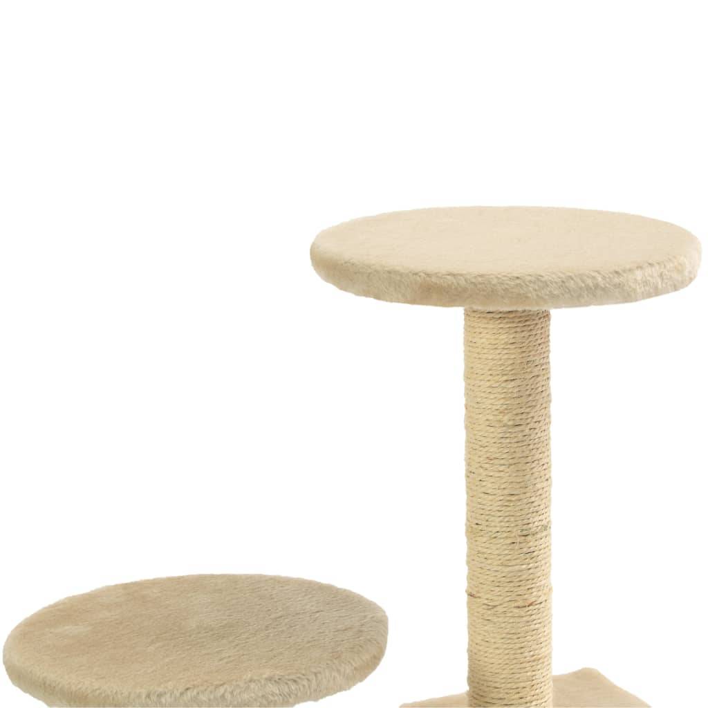 Arbre à chat  Alice Claire Beige  40 X 30 cm  - P87209B - Image 6