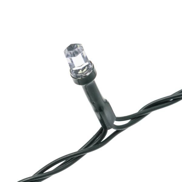 Lotti - Guirlande extérieure 50m 500 LED Diamant multicolore 8 jeux dimmable télécommande câble vert Lotti - Imagen 7