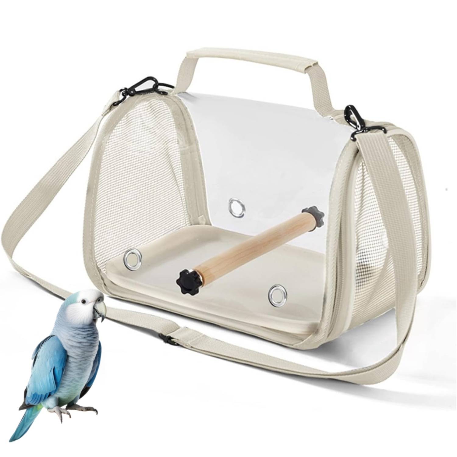 Sac Transport Oiseau - Pliable, Perchoir Inclus DtopbuyAge - Image 1