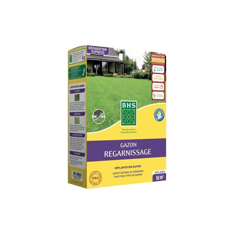 BHS - Gazon Regarnissage Engrais 1kg /nc Bhs - Grp1