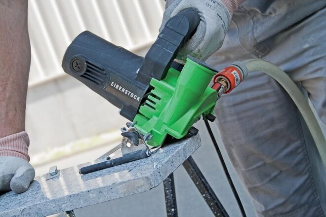 Scie portative DIAM INDUSTRIES 1250 W - Ø 125 mm - EDS125 - Imagen 5