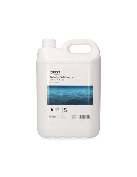 élévateur Ph Liquide 5l Ajuste Ph Piscine Rapide - Edm - Image 2