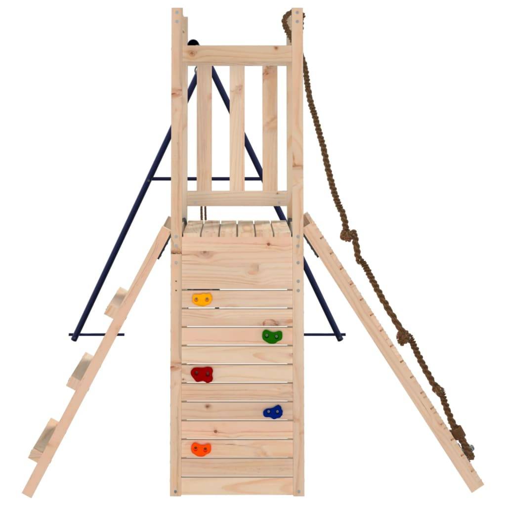 Helloshop26 - Aire de jeux d'extérieur balançoires portiques robuste jeux jardin 308 x 184 x 169 cm bois de pin massif - Imagen 3