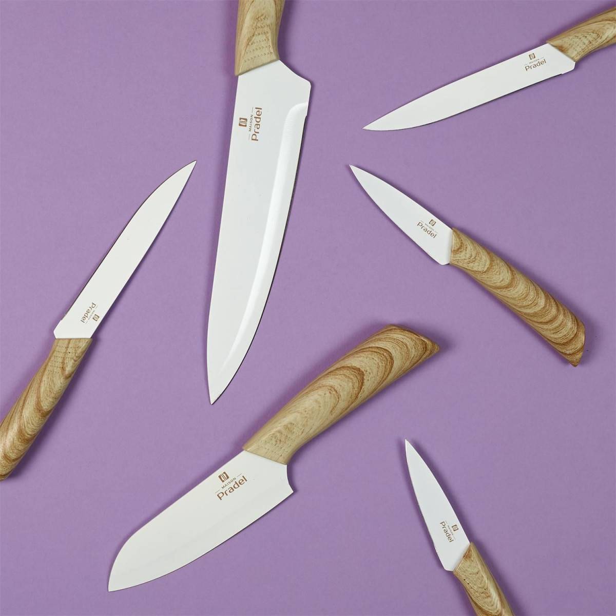 Cook Concept - Couteau Revêtement Anti-Adhésif "Lame" 26cm Beige - Image 3