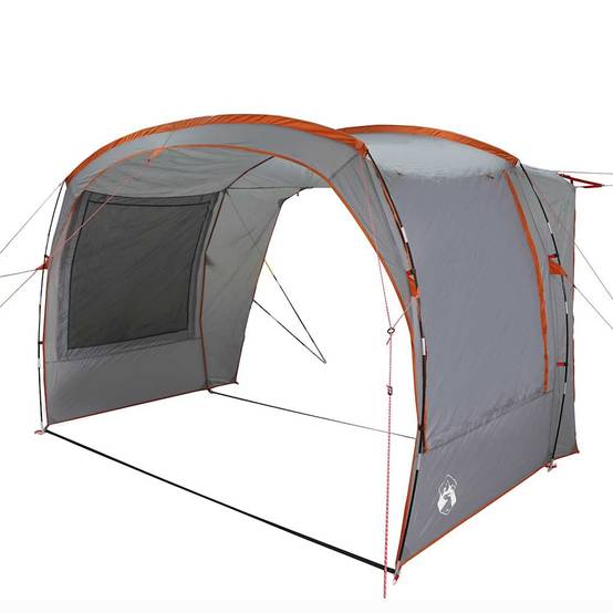 Abri de Coffre pour Voiture Auvent en Polyester Imperméable pour Van et SUV Gris et Orange – ComfortXL Outdoor Living - Image 9