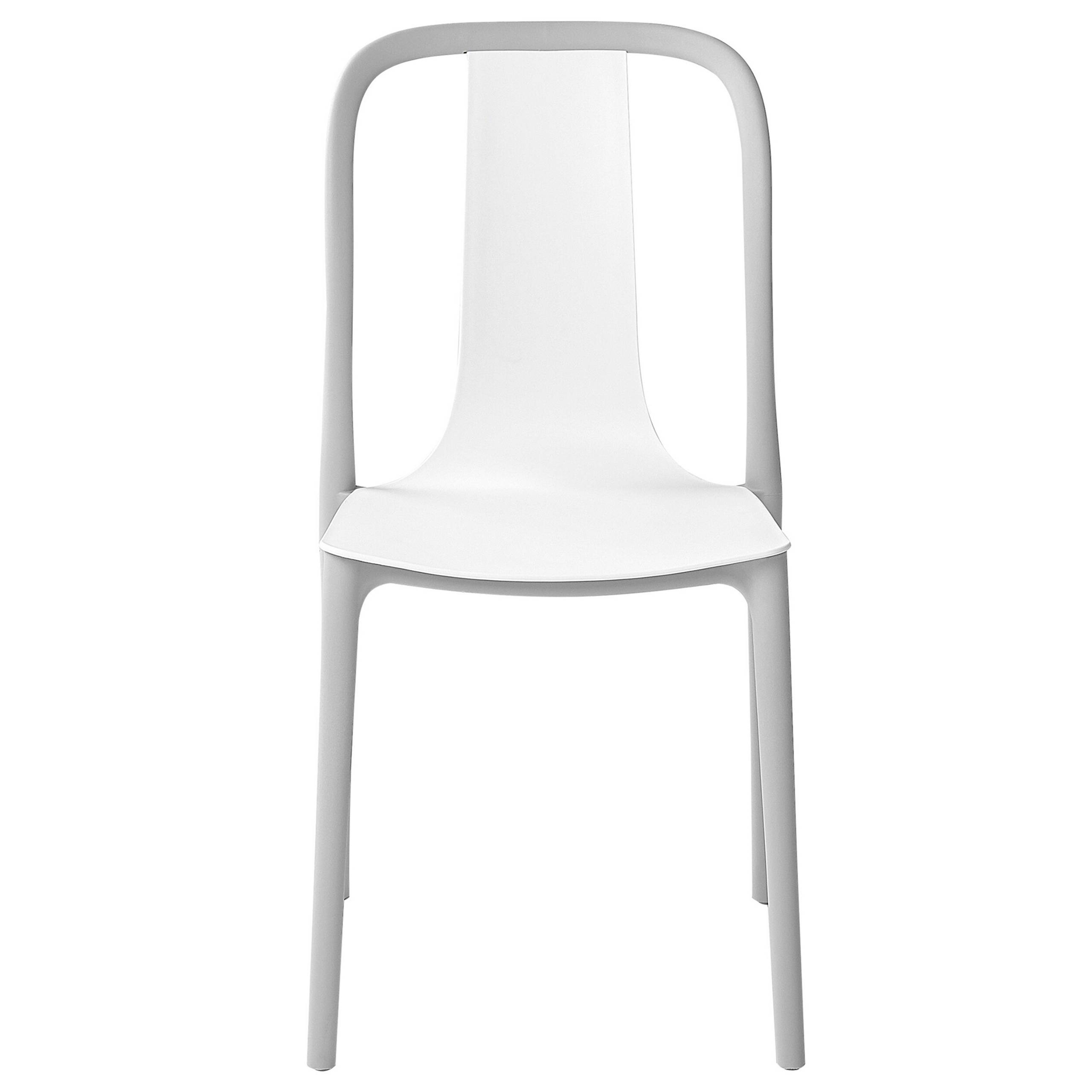 Beliani - Chaise de jardin Matière synthétique Blanc SPEZIA - Beliani - Imagen 5