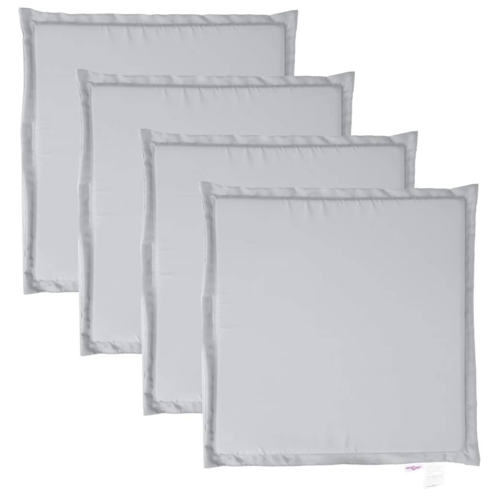 PANGIVO - Coussins de siège de jardin polyester gris clair 45 x 45 x 2 cm - PANGIVO - Image 2
