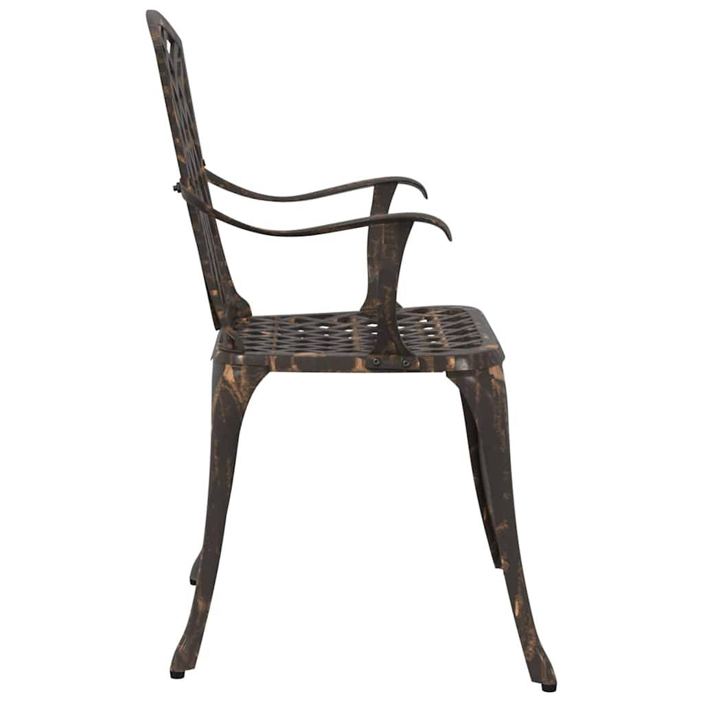 Chaise bois composite 1 places aluminium bronze  - Prolenta premium  p3116.0 - Image 5