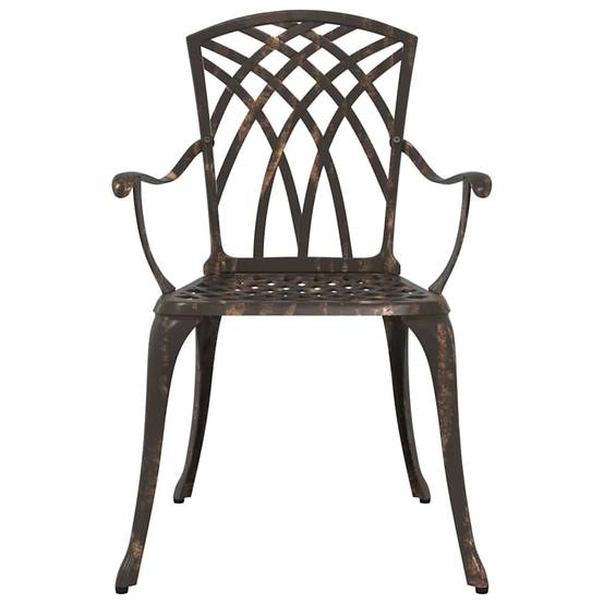 Chaise bois composite 1 places aluminium bronze - Prolenta premium p3116.0 - Image 4
