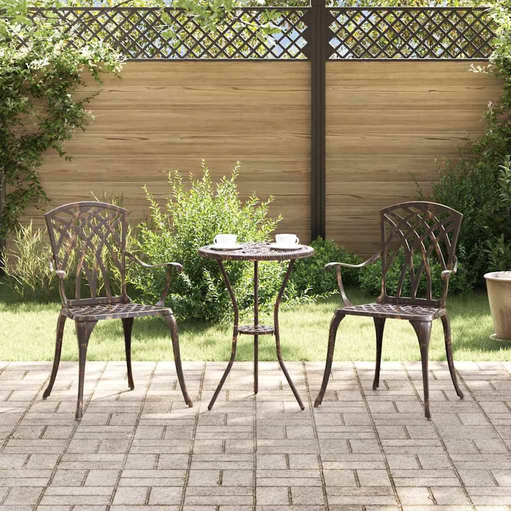 Chaise bois composite 1 places aluminium bronze  - Prolenta premium  p3116.0 - Image 2