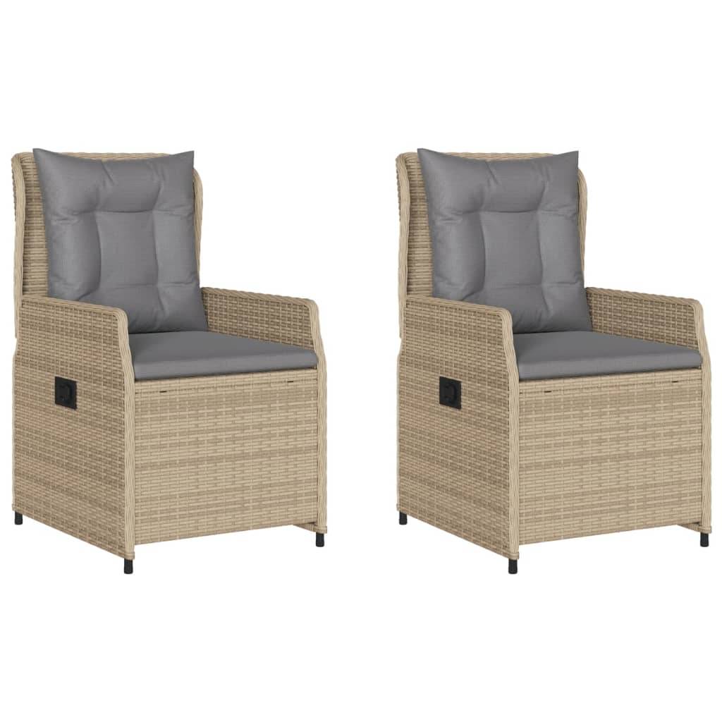 Prolenta Premium - Chaises de jardin rotin beige 55 x 60 x 93 cm - Prolenta premium p3137.1 - Image 1