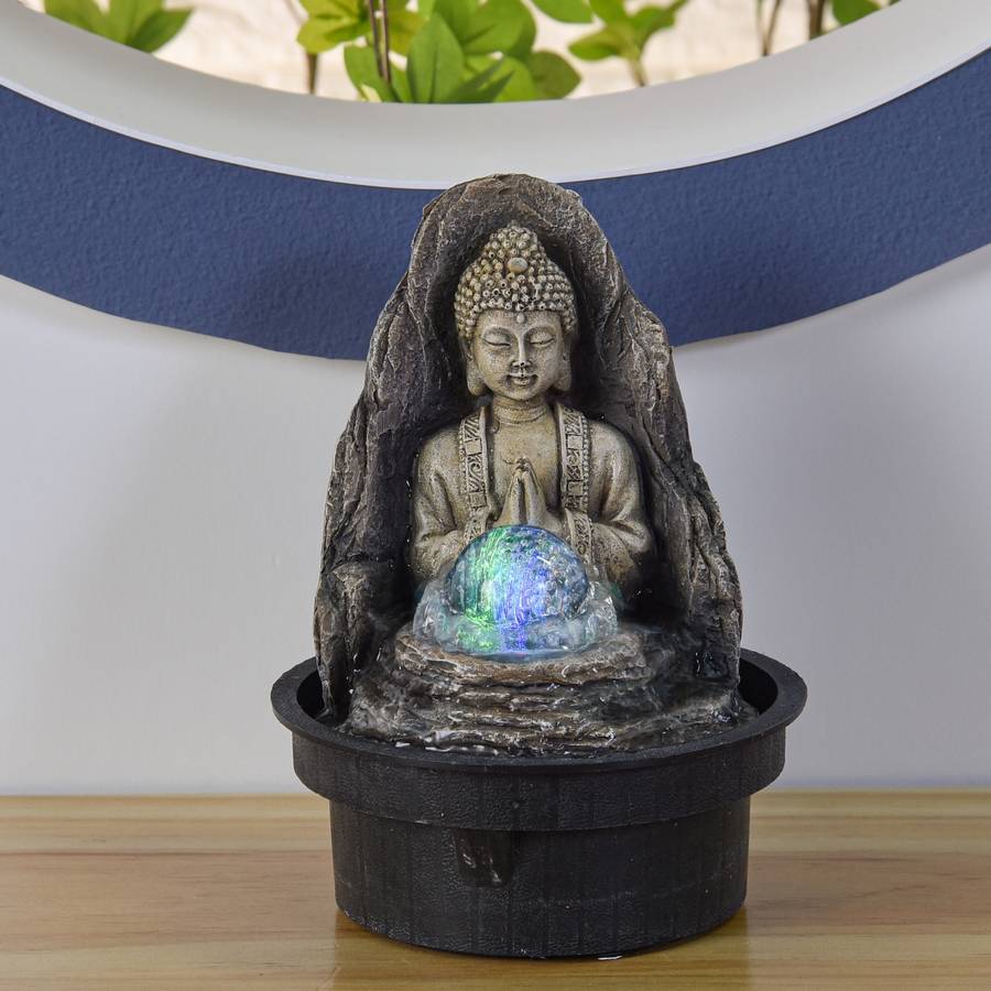 Fontaine d'intérieur Bouddha grand modèle - La Boutique du Feng Shui