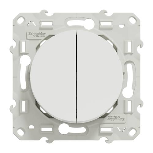 Schneider Electric - Interrupteur et bouton-poussoir ODACE 10 A 250 V - SCHNEIDER ELECTRIC - S520285 - Image 1