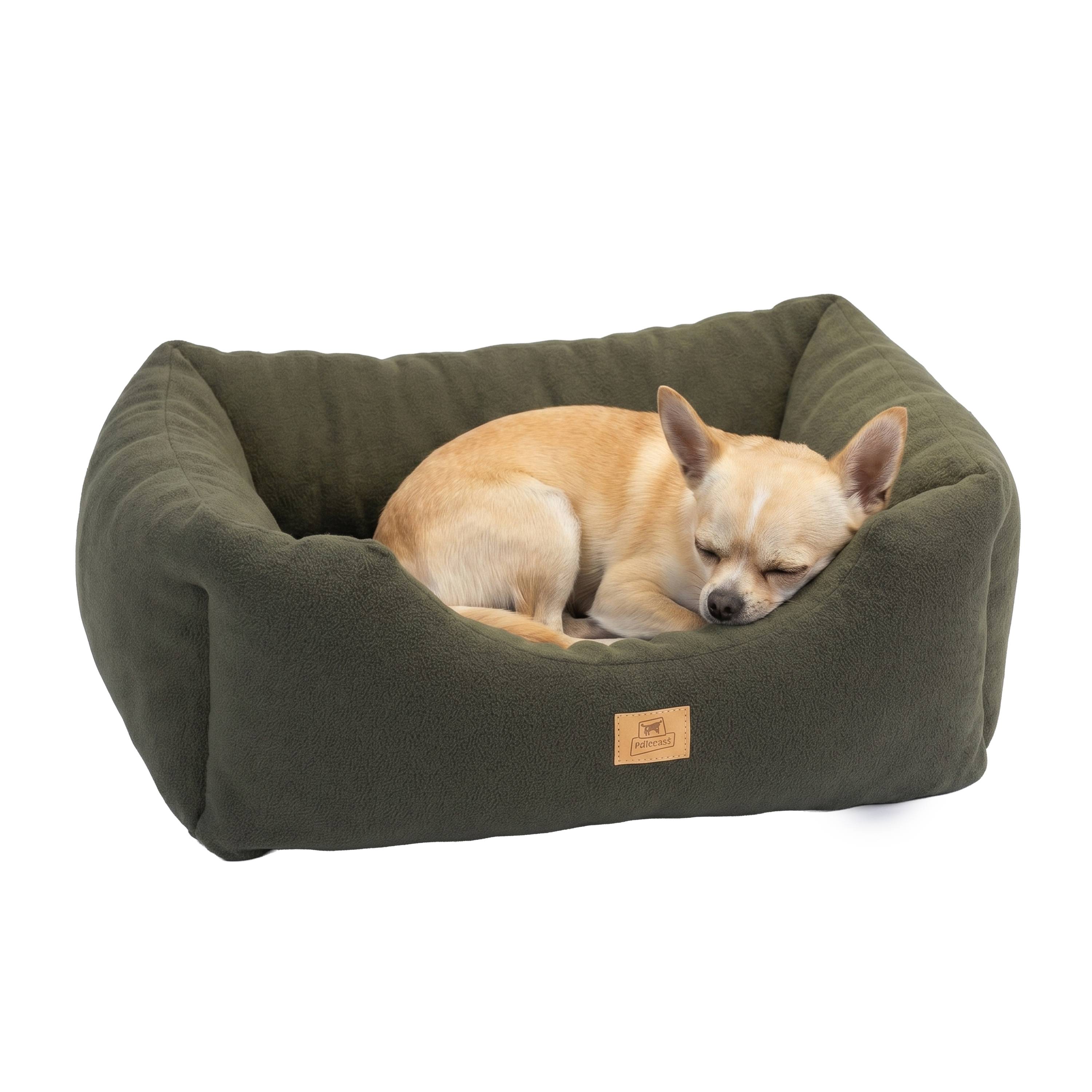 Ferplast - Canapé Lit pour Chiens et Chats COCCOLO MICROFLEECE 50 Doux Micropolaire Lavable Gris - Imagen 4