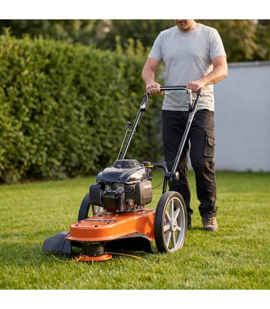 Tondeuse débroussailleuse thermique 5,5 cv, 160 cm3, coupe 56 cm - DAEWOO DWBC5600 - Image 5