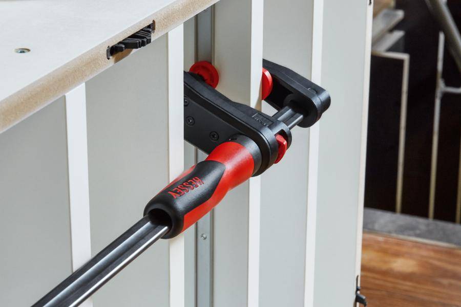 Serre-joint à engrenage Gearklamp BESSEY - serrage 150 mm saillie 60 mm rail 19 x 6 mm - GK15 - Image 8
