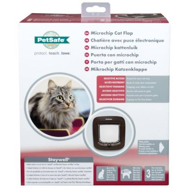 Petsafe - PetSafe - Chatiere a puce électronique 22 x 23.9 cm - Brun - Imagen 3
