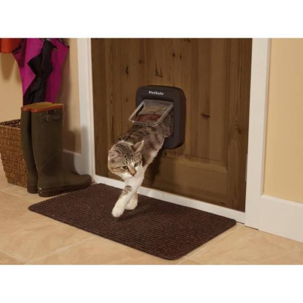 Petsafe - PetSafe - Chatiere a puce électronique 22 x 23.9 cm - Brun - Imagen 2