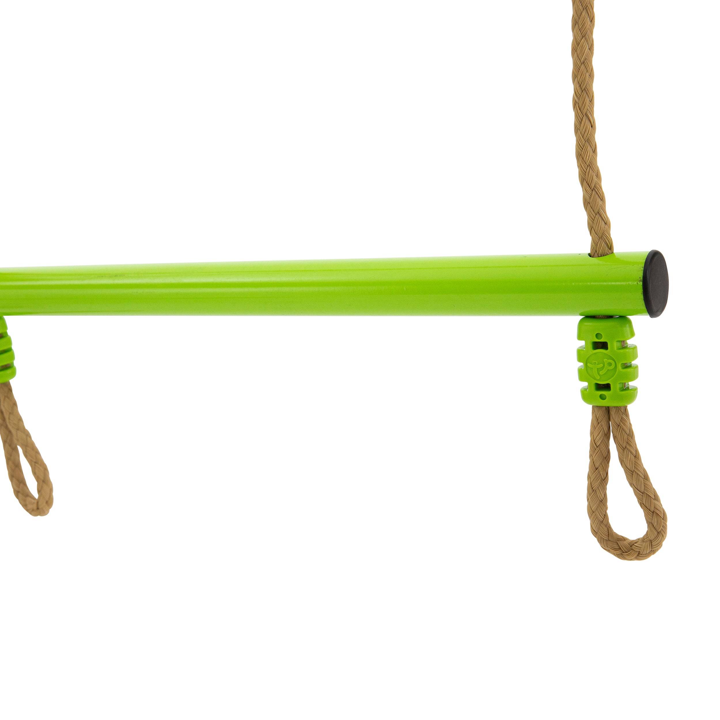 Tp Toys - Balançoire trapèze métal pour portique H190-250cm vert - Imagen 8