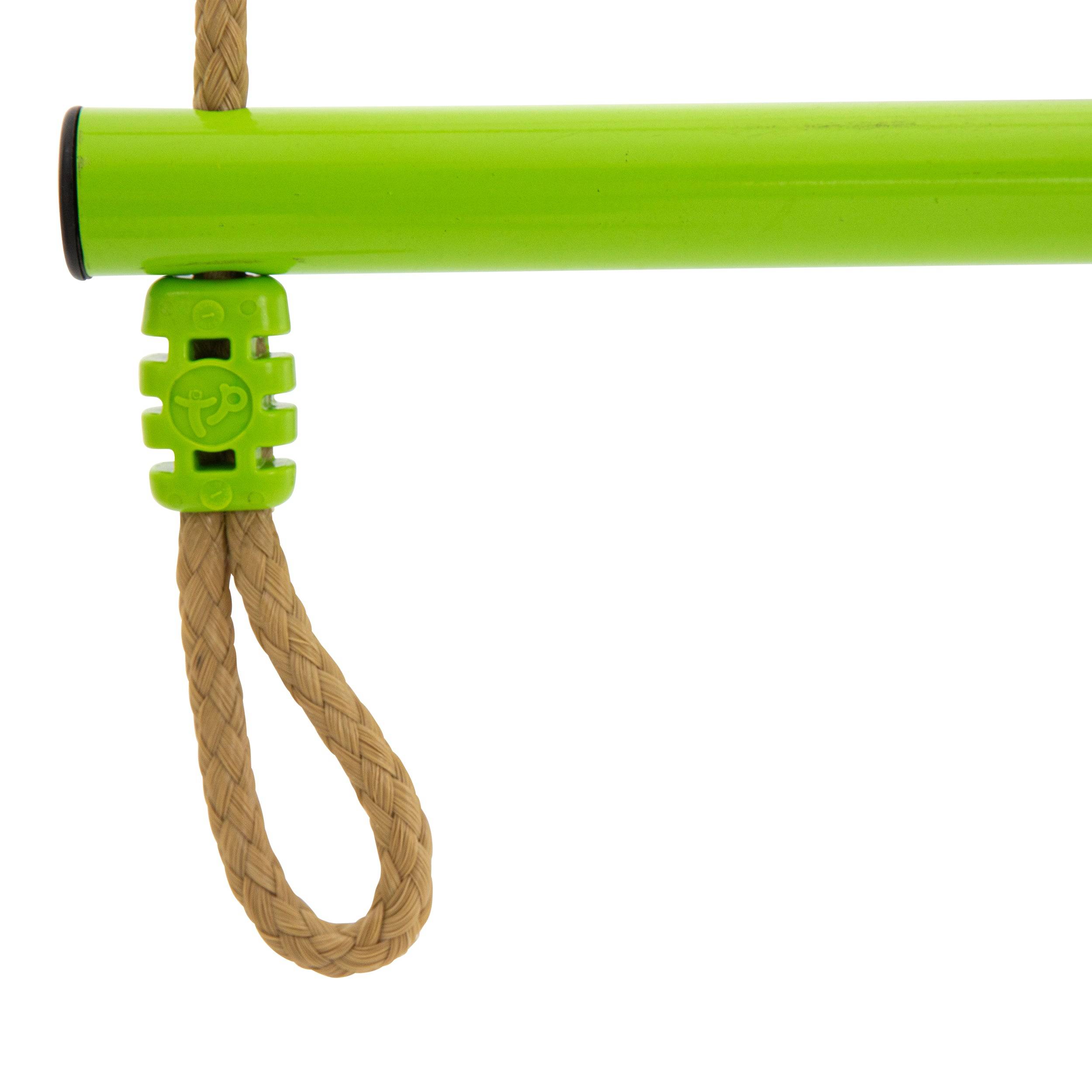 Tp Toys - Balançoire trapèze métal pour portique H190-250cm vert - Imagen 6