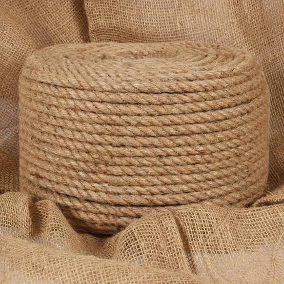 Corde de jute 50 m de long 14 mm d'épaisseur Maison Chic - Image 2