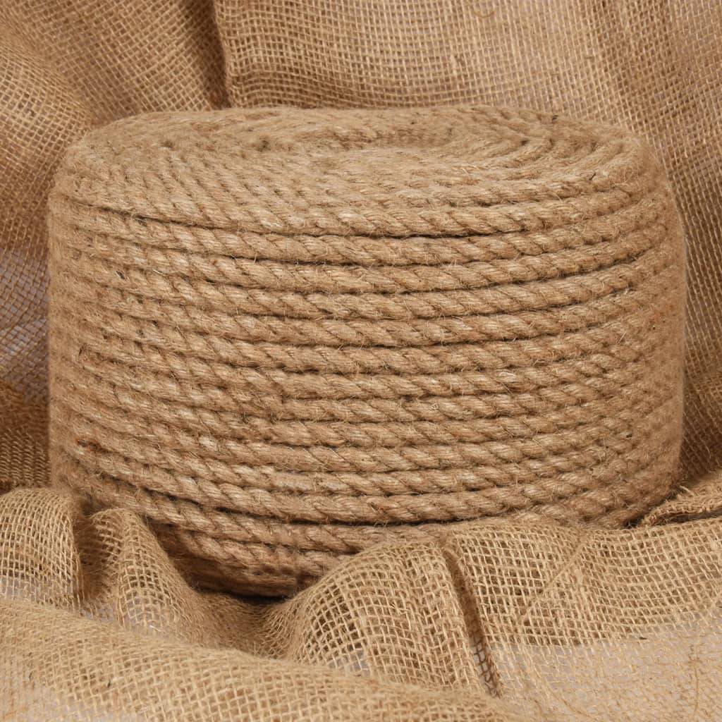 Corde de jute 50 m de long 14 mm d'épaisseur Maison Chic - Image 2