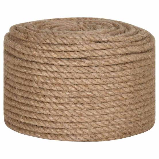 Corde de jute 50 m de long 14 mm d'épaisseur Maison Chic - Image 3