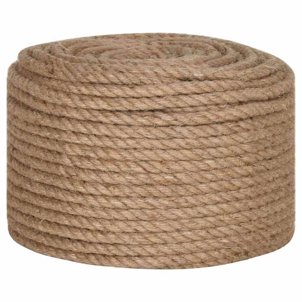 Corde de jute 50 m de long 14 mm d'épaisseur Maison Chic - Image 3